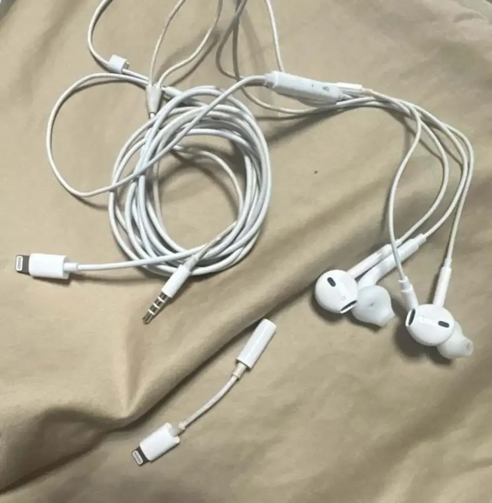 Apple EarPods Headphones with 3.5mm Plug and Lightning to 3.5mm Headphone Jack A